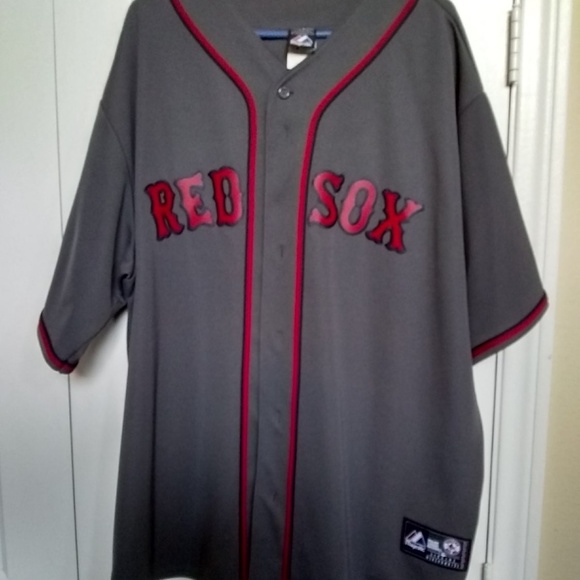 red sox grey jersey